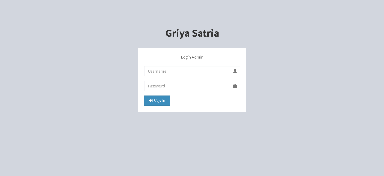 E-Voting Login Admin